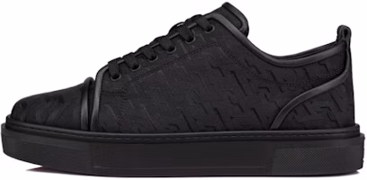 Christian Louboutin Louis Junior Spikes Orlato Flat 'Black Leather' 3230803BK01 Christian Louboutin Louis Junior Spikes Orlato Flat 'Black Leather' 3230803BK01