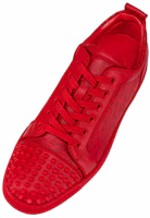 Lookbook Christian Louboutin Louis Junior Spikes Orlato Flat 'Patrón Rojo CL' 1230206-R264