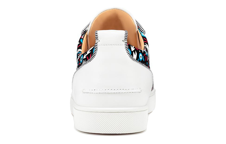 Christian Louboutin Louis Junior Spikes Orlato Flat 'Black White' 圖 3