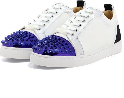克里斯提安·鲁布托路易斯Junior Spikes Orlato平底鞋‘白蓝’ 1220247CMA3 Lookbook 克里斯提安·鲁布托路易斯Junior Spikes Orlato平底鞋‘白蓝’ 1220247CMA3
