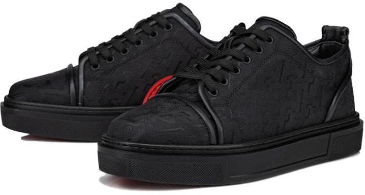 Christian Louboutin Louis Junior Spikes Orlato Flat 'Black Leather' 3230803BK01 Lookbook Christian Louboutin Louis Junior Spikes Orlato Flat 'Black Leather' 3230803BK01