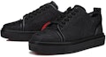 Lookbook Christian Louboutin Louis Junior Spikes Orlato Flat 'Kulit Hitam' 3230803BK01
