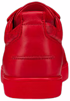 Shop Christian Louboutin Louis Junior Spikes Orlato Flat 'Patrón Rojo CL' 1230206-R264