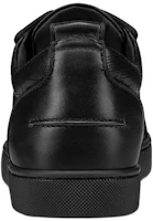 Shop Christian Louboutin Louis Junior Spikes Orlato Flat 'Patrón Negro CL' 1230206-B026