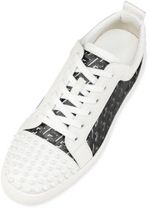 크리스찬 루부탱 루이스 주니어 스파이크 오를라토 플랫 (화이트/블랙) 3230015-5193 Shop 크리스찬 루부탱 루이스 주니어 스파이크 오를라토 플랫 (화이트/블랙) 3230015-5193