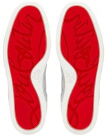 Christian Louboutin Louis Junior Spikes Orlato Flat 'Putih Navy' 1230925-BL9R Details for Christian Louboutin Louis Junior Spikes Orlato Flat 'Putih Navy' 1230925-BL9R