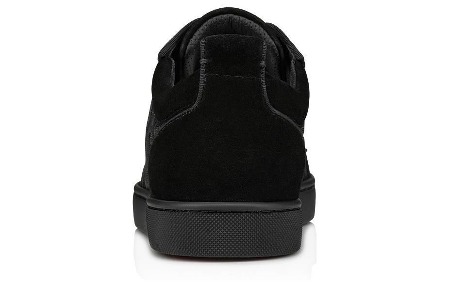 Christian Louboutin Louis Junior Spikes Orlato Low 'Black Suede' 圖 4