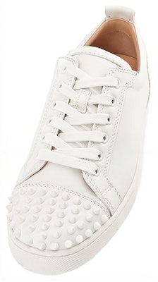 Christian Louboutin Louis Junior Spikes White 11305733047 Lookbook Christian Louboutin Louis Junior Spikes White 11305733047