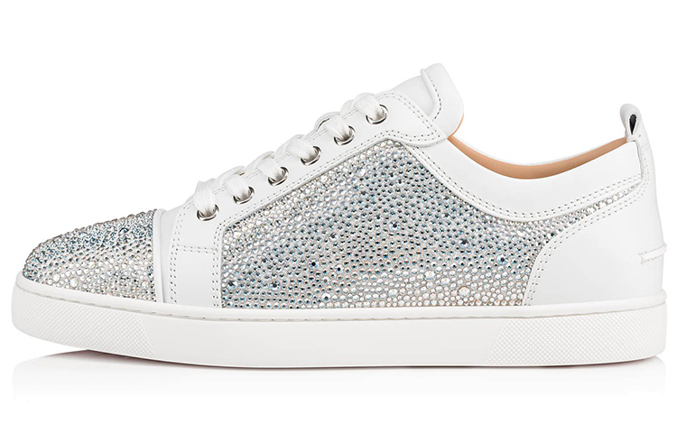 Christian Louboutin Louis Junior Strass 'Embellished - White' 3190718W224
