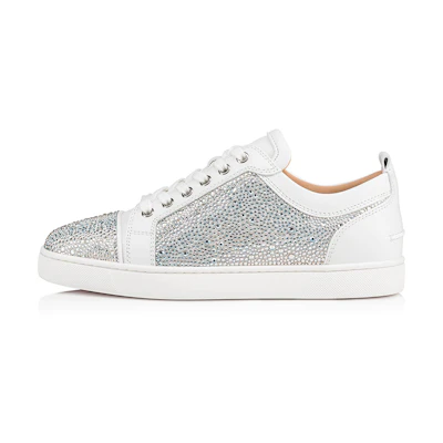 Christian Louboutin Louis Junior Strass 'Embellished - White'