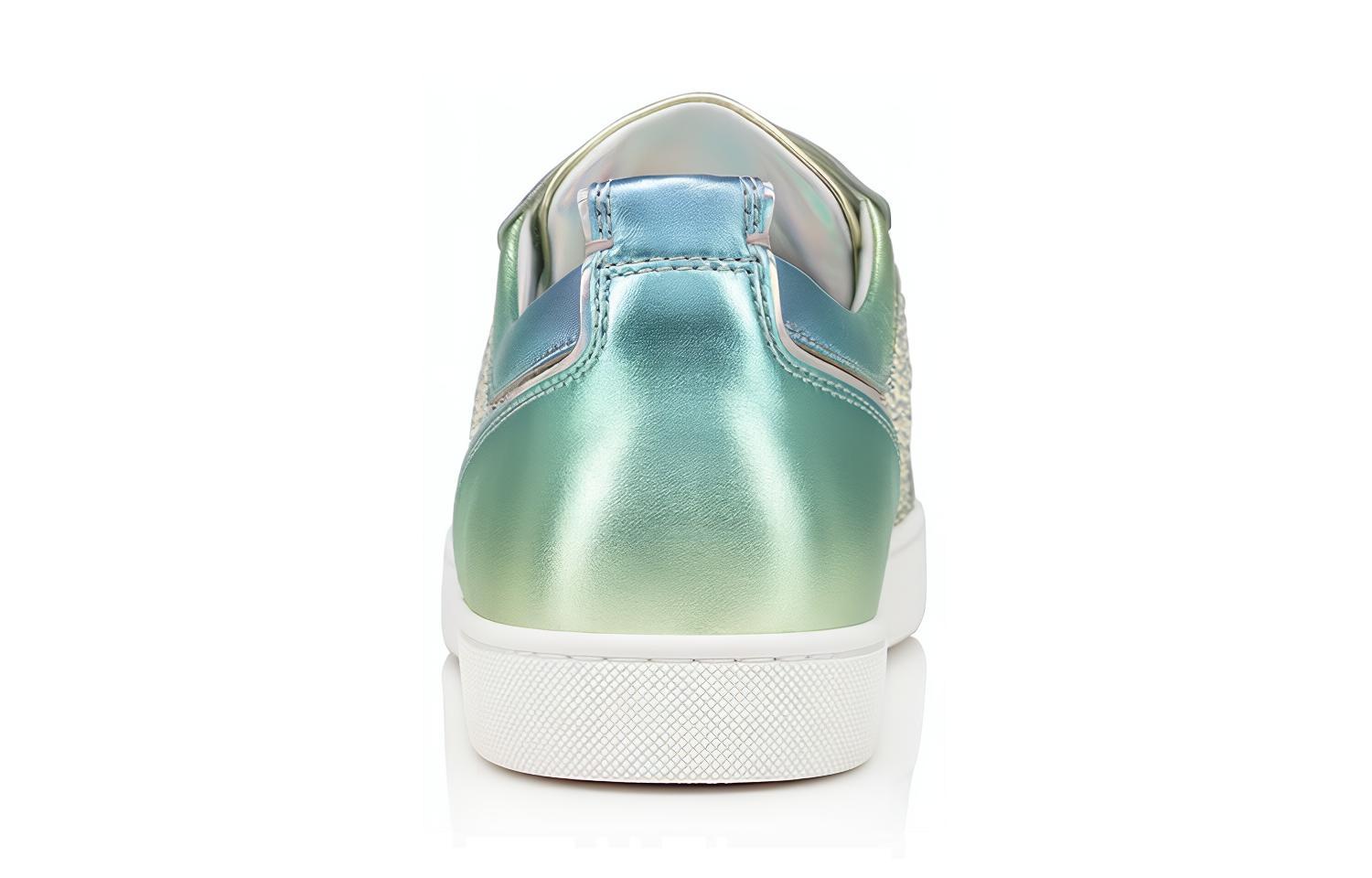 Shop Christian Louboutin Louis Junior Strass ''Laser Lila'' 1220669J662