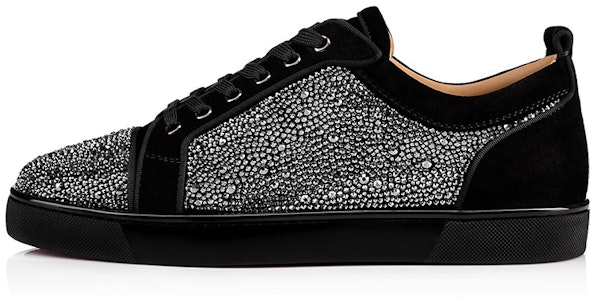 Christian Louboutin Louis Junior Strass Plano 'Negro' 1180550BK01 Buy Christian Louboutin Louis Junior Strass Plano 'Negro' 1180550BK01
