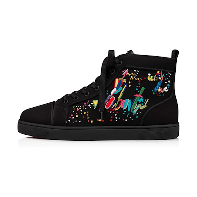 Christian Louboutin Louis Orlato 'Black Multi Embroidery'