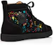 Lookbook Christian Louboutin Louis Orlato 時尚高筒帆布休閒板鞋 黑色