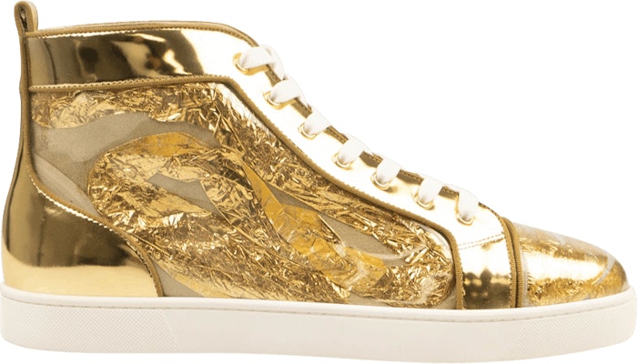 Christian Louboutin Louis Orlato Flat Gold 1190432GD21