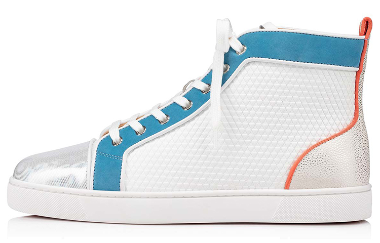 Christian Louboutin Louis Orlato Flat High 'White Panorama' 1220205J954