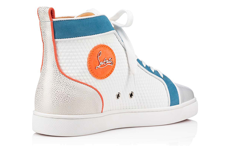 Lookbook Christian Louboutin Louis Orlato Flat Tinggi 'White Panorama' 1220205J954