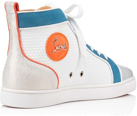 Christian Louboutin Louis Orlato Flat Tinggi 'White Panorama' 1220205J954 Lookbook Christian Louboutin Louis Orlato Flat Tinggi 'White Panorama' 1220205J954