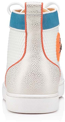 Christian Louboutin Louis Orlato Flat Tinggi 'White Panorama' 1220205J954 Shop Christian Louboutin Louis Orlato Flat Tinggi 'White Panorama' 1220205J954