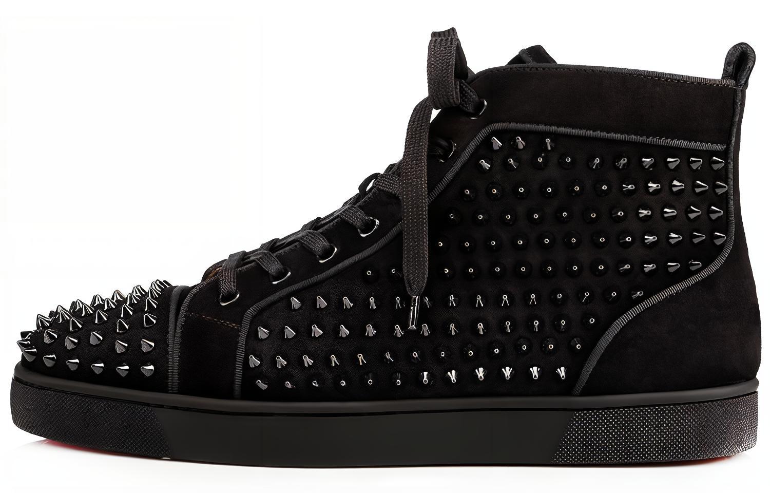 Christian Louboutin Louis Orlato Spikes 'Black' 3160092-B049