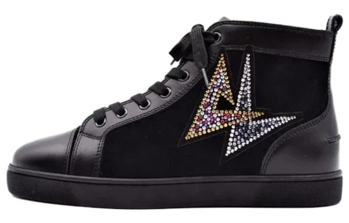 Christian Louboutin Louis Oui Flat 'Black Jewels'