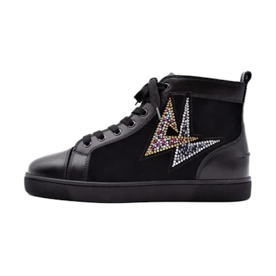 Christian Louboutin Louis Oui Flat 'Black Jewels'