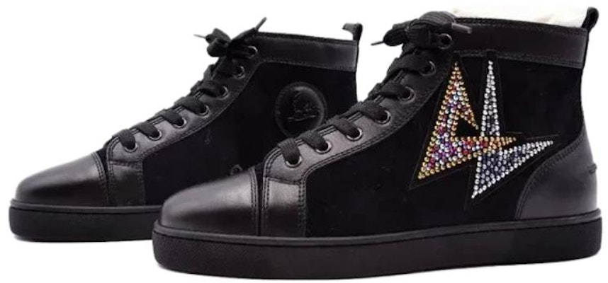 Christian Louboutin Louis Oui Flat 'Permata Hitam' 1210661BK01 Shop Christian Louboutin Louis Oui Flat 'Permata Hitam' 1210661BK01