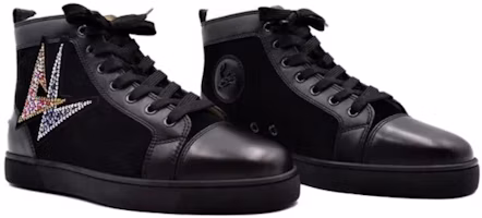 Shop Christian Louboutin Louis Oui Flat 'Black Jewels' 1210661BK01
