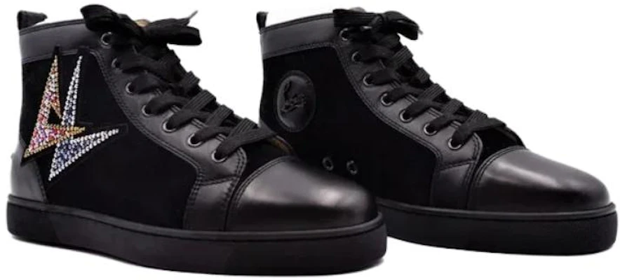 Christian Louboutin Louis Oui Flat ''Bijoux Noirs'' 1210661BK01 Shop Christian Louboutin Louis Oui Flat ''Bijoux Noirs'' 1210661BK01
