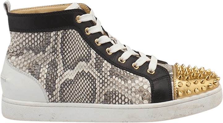 Christian Louboutin Louis Spikes Flat 'Phyton Multi' Pria Wanita Sneakers 1150700 Buy Christian Louboutin Louis Spikes Flat 'Phyton Multi' Pria Wanita Sneakers 1150700