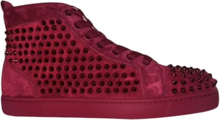 Christian louboutin 2025 flat spikes