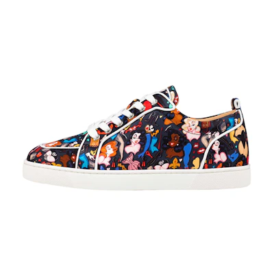 Christian Louboutin Low-Top Sneaker 'Black Print'