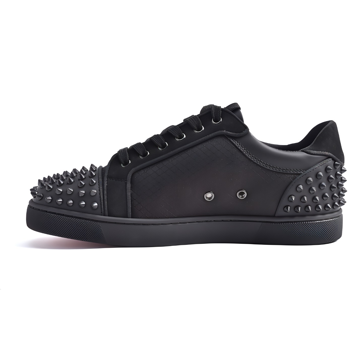 Christian Louboutin Low Top Sneaker 'Black Calfskin'