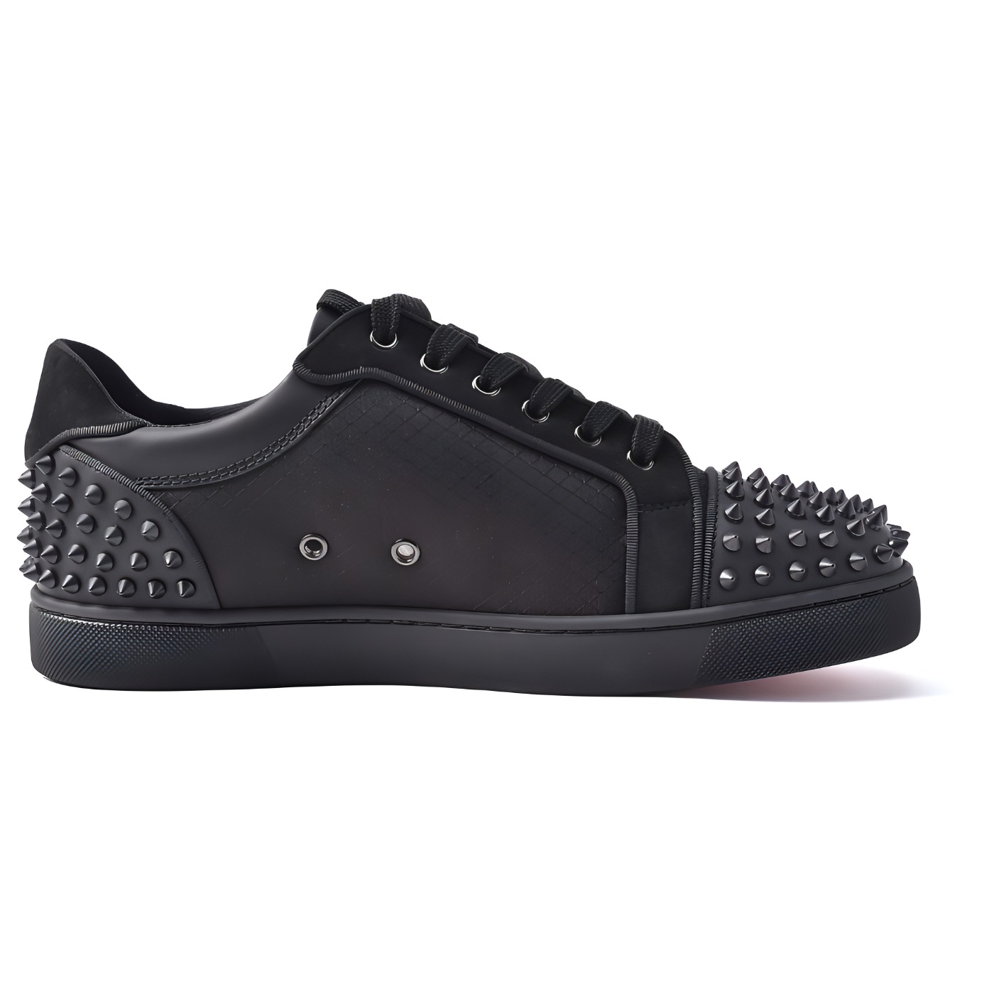 Christian Louboutin Low Top Sneaker 'Black Calfskin' 圖 2