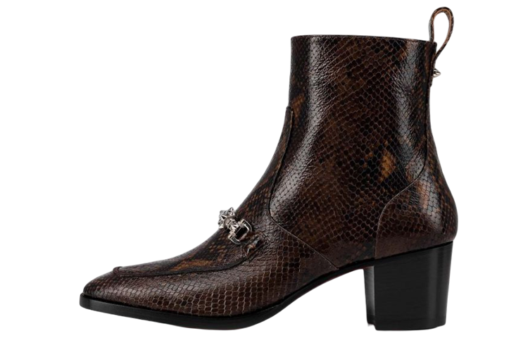 Christian Louboutin Mayerswing 'Brown Calfskin Boot' 3211092J804