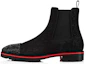 Buy Christian Louboutin Melon Strass 'Botín Chelsea Negro de Moda' 1220666B125