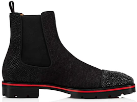 Order Christian Louboutin Melon Strass 'Sepatu Boot Chelsea Fashion Hitam' 1220666B125