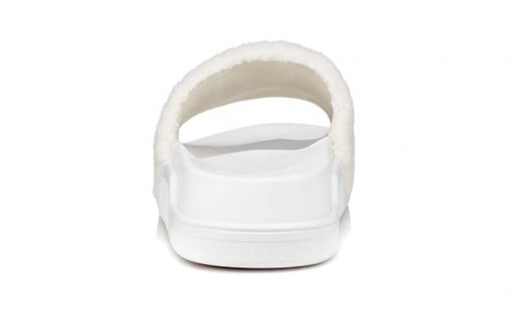 Christian Louboutin Navy Pool Flat Slide 'White' 圖 4