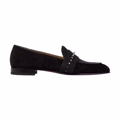 Christian Louboutin Nit Night Flat 'Black Silver'