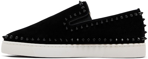 Christian Louboutin Pik Roller Boat 'Hitam' Sneakers 1130280CM53 Lookbook Christian Louboutin Pik Roller Boat 'Hitam' Sneakers 1130280CM53