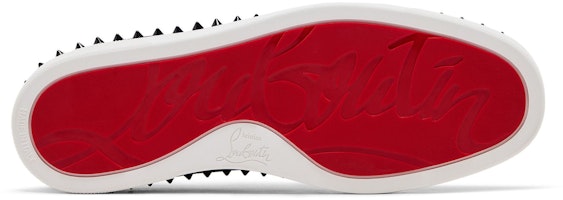 Christian Louboutin Pik Roller Boat 'Hitam' Sneakers 1130280CM53 Shop Christian Louboutin Pik Roller Boat 'Hitam' Sneakers 1130280CM53