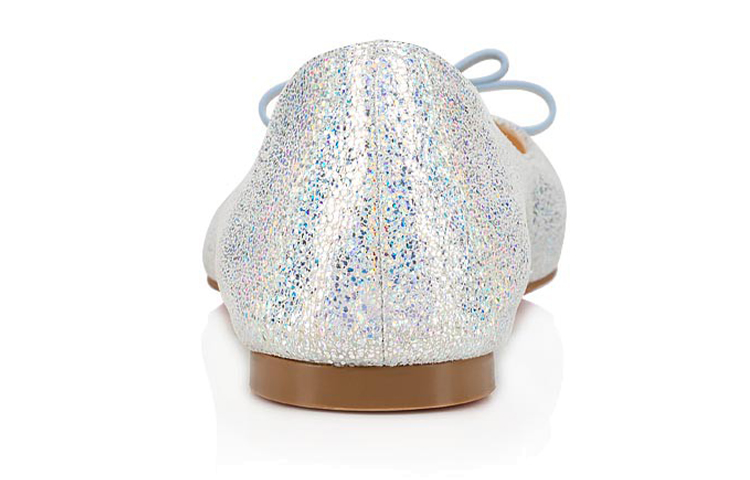 Christian Louboutin Pointy Nodo Flat 'Silver' 圖 4