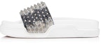 Buy 克里斯提·魯布托 泳池趣味拖鞋「牛仔銀色」1221057U172