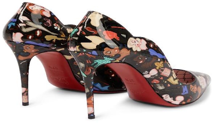 Christian Louboutin Printed Leather Pumps 'Black Heels' 1220047Bla Lookbook Christian Louboutin Printed Leather Pumps 'Black Heels' 1220047Bla