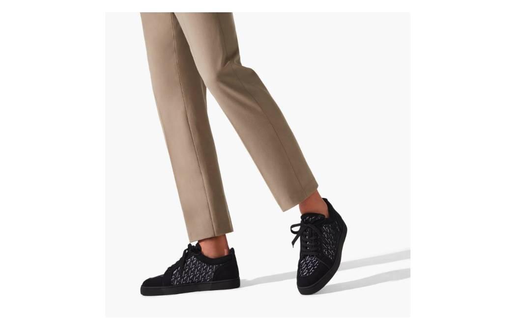 Christian Louboutin Rantulow Orlato Flat 'Black White' 3230017BK09