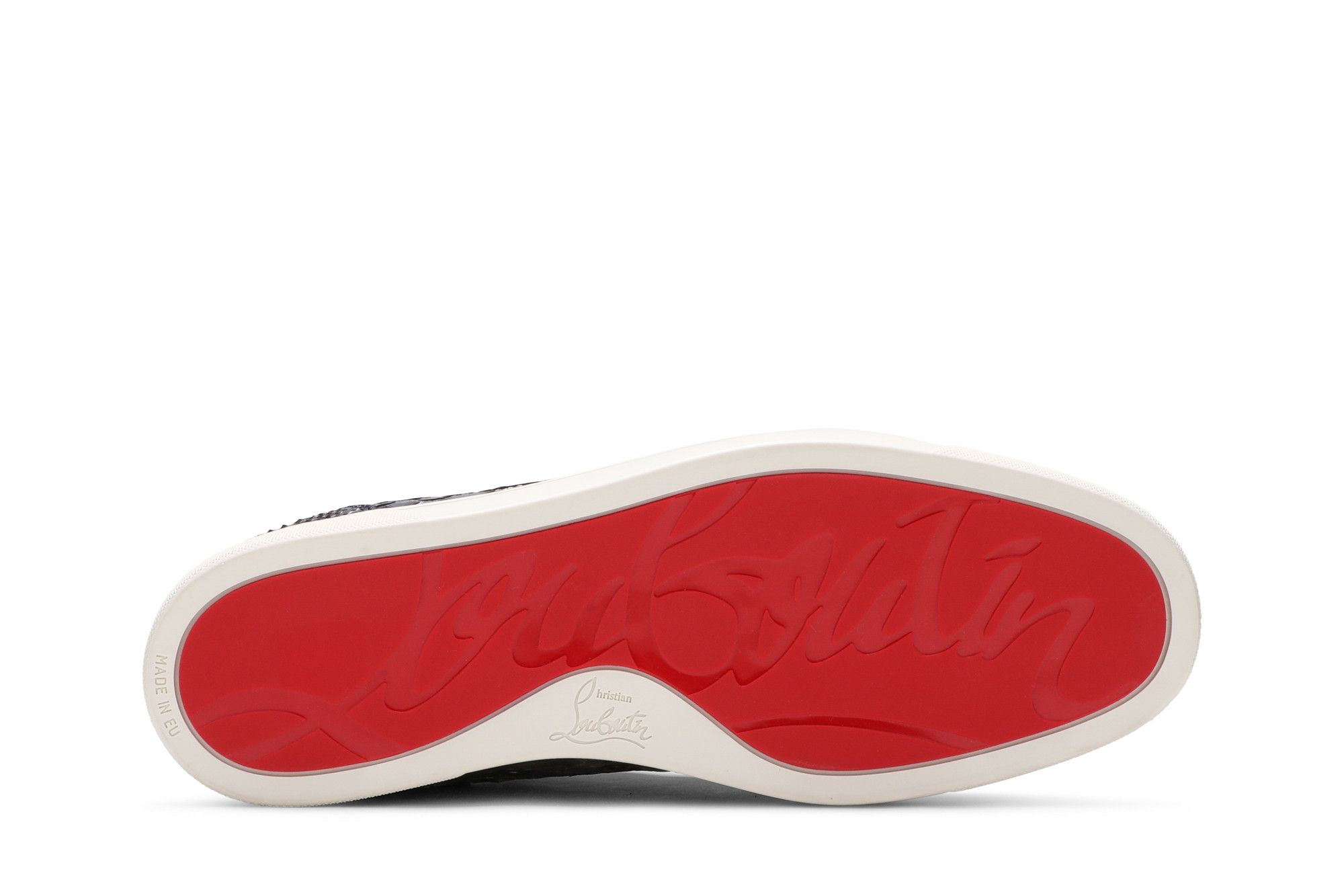 Shop Christian Louboutin Rantus Orlato Flat ''Python'' Scarpe Uomo 3140129-V026