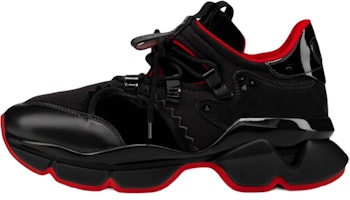 Christian Louboutin Red Runner 'Black Velvet' 1200320-BK01 Christian Louboutin Red Runner 'Black Velvet' 1200320-BK01