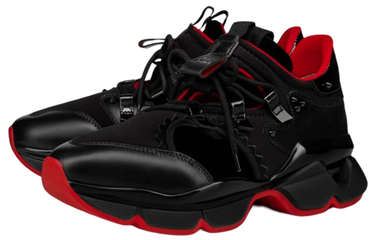 Order Christian Louboutin Red Runner 'Beludru Hitam' 1200320-BK01