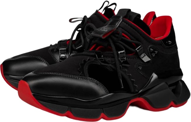 Christian Louboutin Red Runner 'Black Velvet' 1200320-BK01 Order Christian Louboutin Red Runner 'Black Velvet' 1200320-BK01