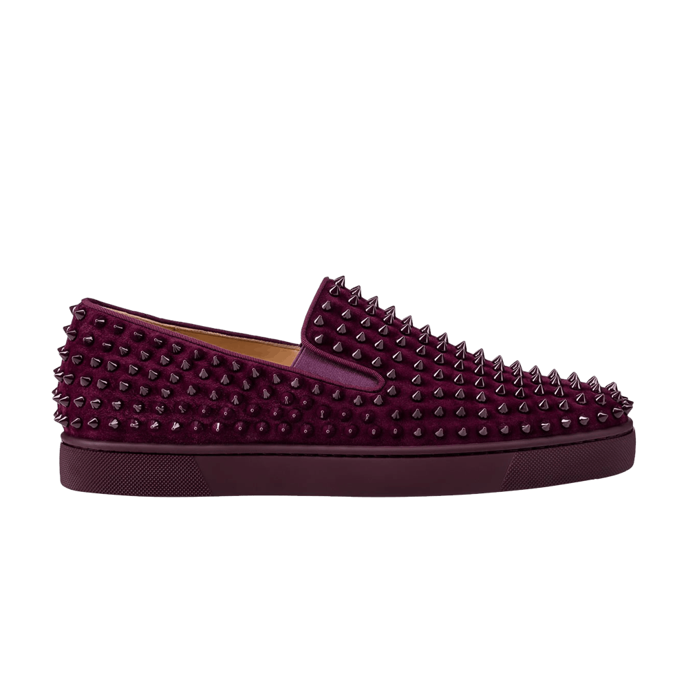 Christian Louboutin Roller Boat Flat 'Merlot'